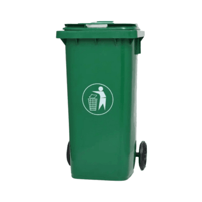 120L – Green Plastic Industrial Dustbin 120L Plastic Industrial Dustbin - Green