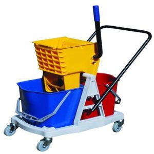 Double Sided Wringer Mop Bucket – 34 Liter Double Sided Wringer Mop Bucket
