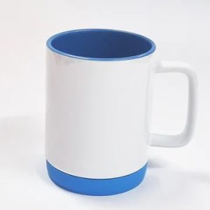 SUBLIMATION MUG - SILICON BASE - BLUE