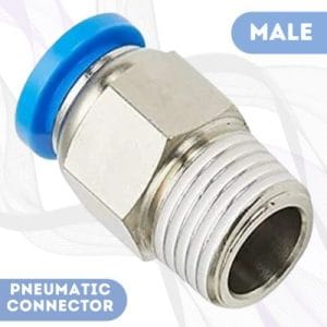 Pneumatic Male Connector
