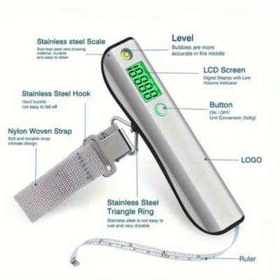 025 – Digital Luggage Scale Digital Luggage Scale