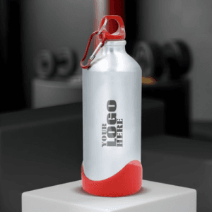 Silver Aluminum Sports Bottle Silver Aluminum Sports Bottle