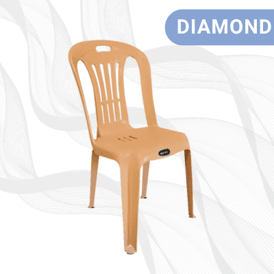 Plastic Chair – Diamond (Pure) Plastic Chair - Diamond