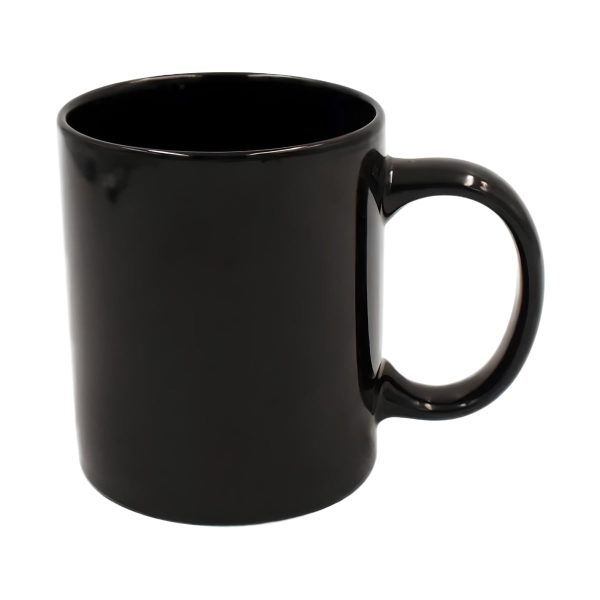 Black Standard Ceramic Mug