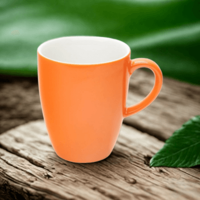 909 – Orange Ceramic Mug Orange Ceramic Mug