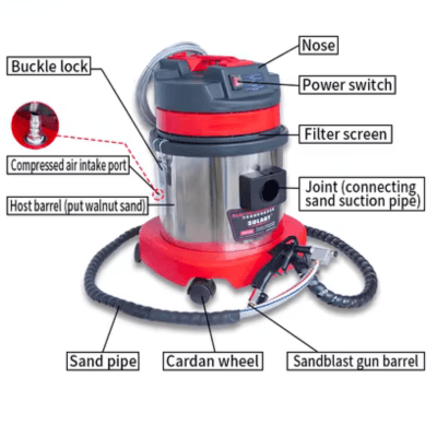 15L Dry Vacuum Cleaner – BF570 Dry Vacuum Cleaner