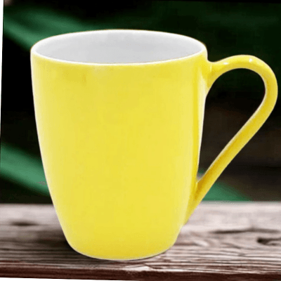 912 – Yellow Ceramic Mug Yellow Ceramic Mug