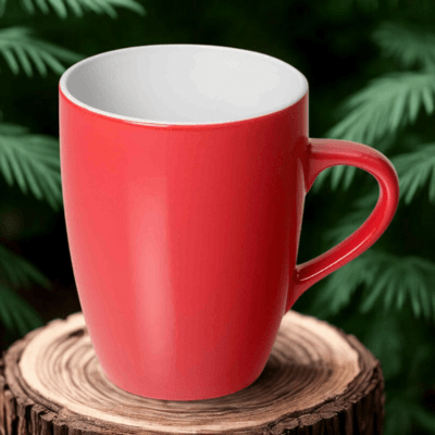 908 – Red Ceramic Mug Red Ceramic Mug