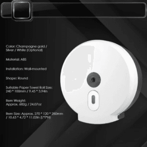 Round Tissue Dispenser TH501 Round Tissue Dispenser