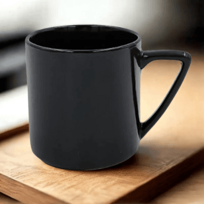 904 – Black Ceramic Mug Black Ceramic Mug