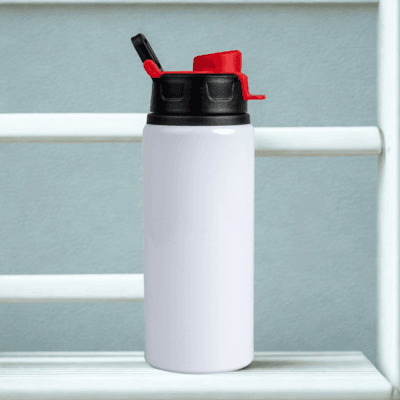 White Aluminum Bottle 600ml White Aluminum Bottle 600ml