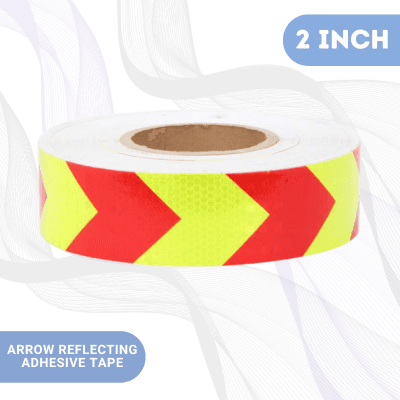 High Visibility Reflecting Adhesive Tape High Visibility Weatherproof Arrow Reflecting Adhesive Tape
