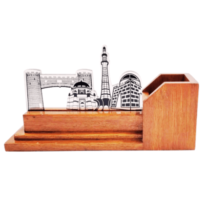 Wooden Desk Pen Holder Pen Holder for Desk