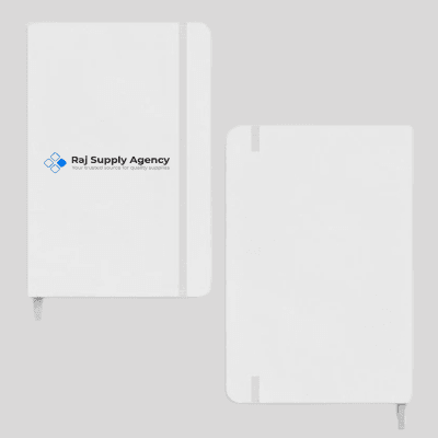 A5 White Notebook Diary A5 White Notebook Diary